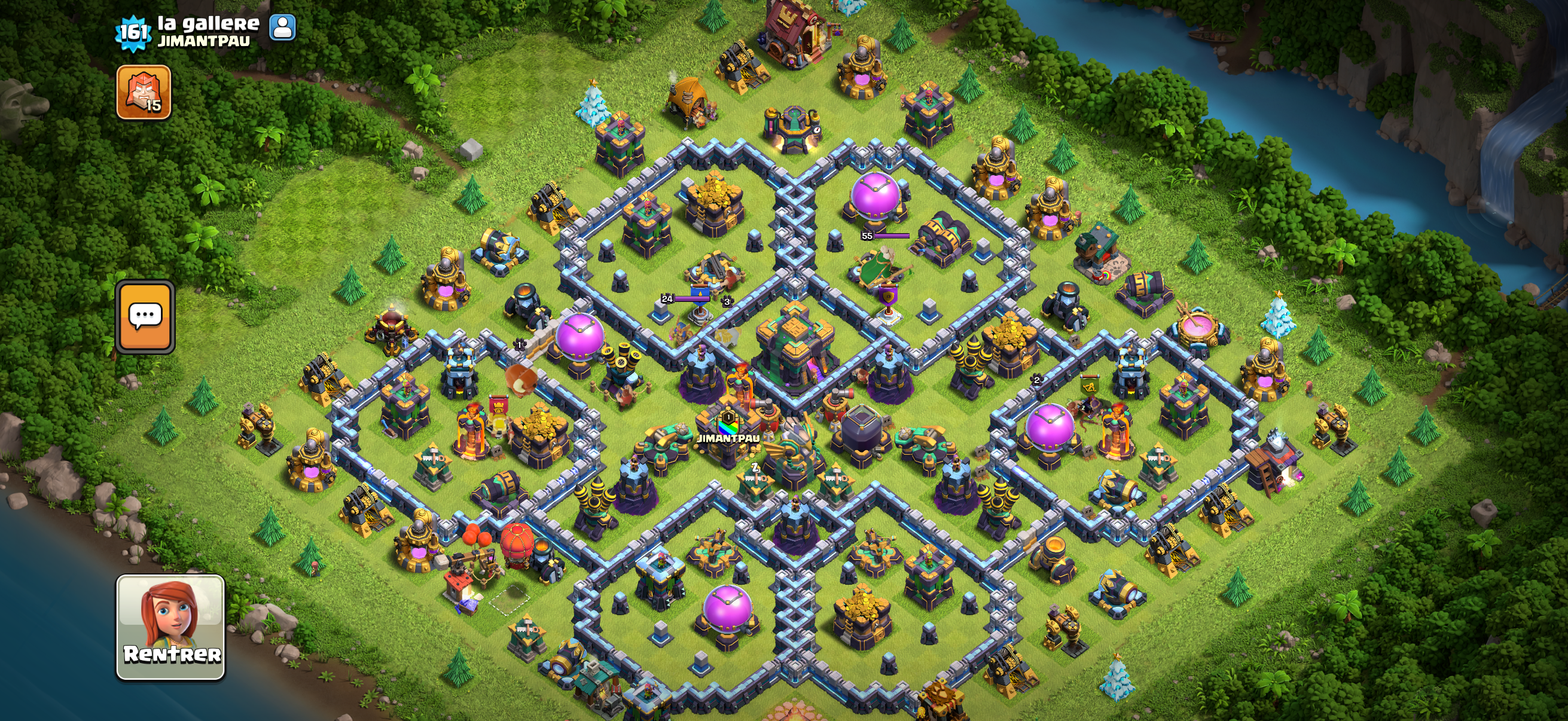 Plan de village de Paul